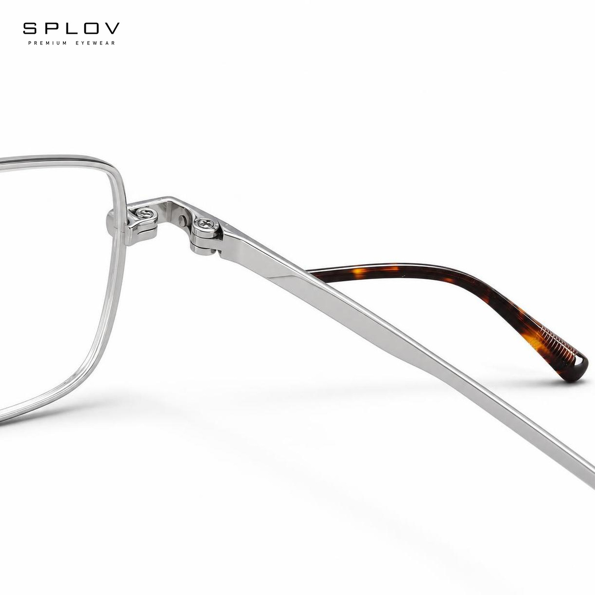 แว่นตาโลหะทรงสี่เหลี่ยมเล็ก น้ - Men'S Fashion Non Prescription Glasses บทวิจารณ์และราคา