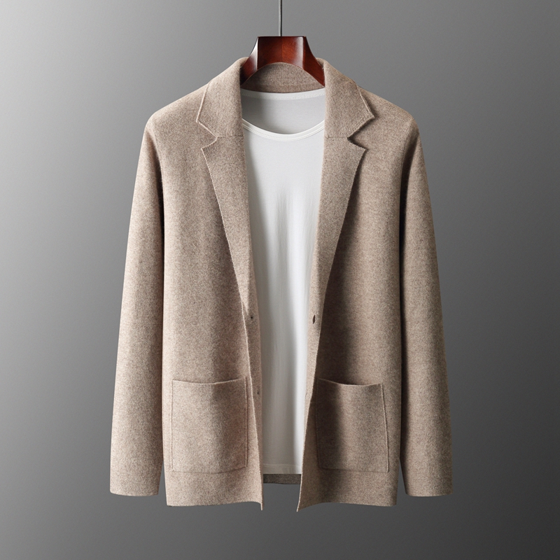 ชุดเซ็ตสองชิ้นสำหรับผู้ชาย MVL - Knitted Cardigan Men บทวิจารณ์และราคา