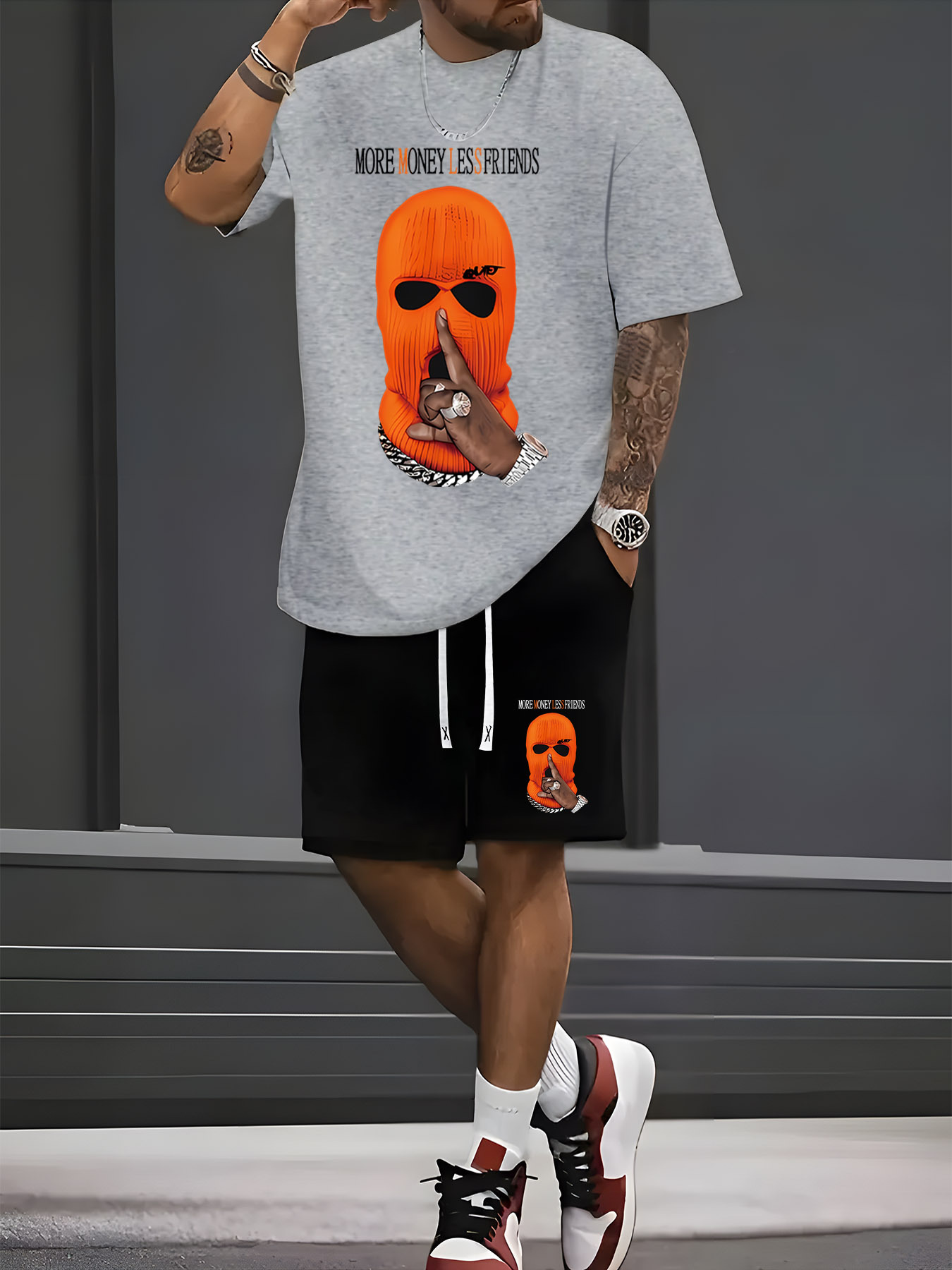 ชุดเซ็ตเสื้อยืดแขนสั้นกางเกงขา - Men'S Fashion For Summer 2026 บทวิจารณ์และราคา