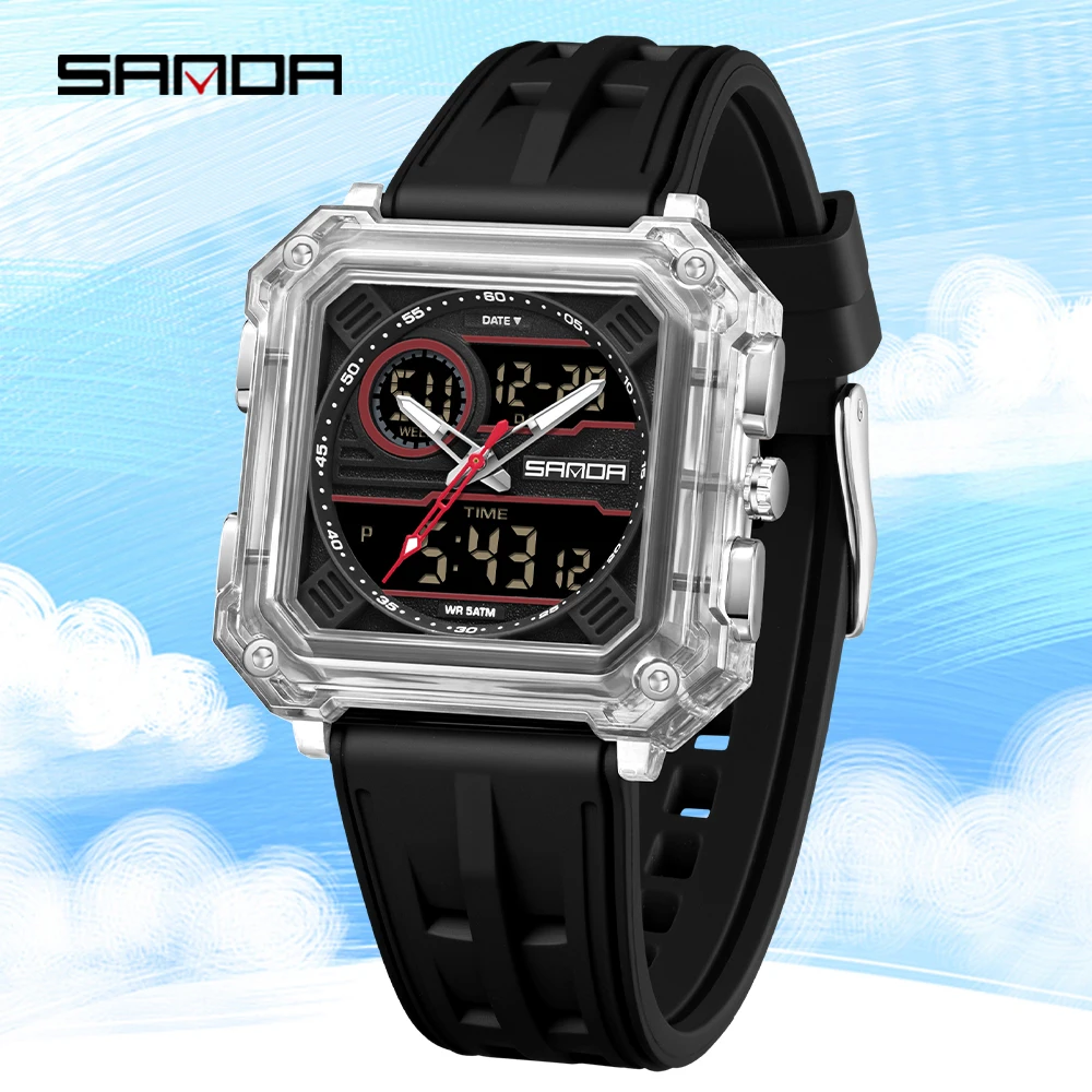 SANDA 2026 แฟชั่นสปอร์ตชายนาฬิ - Men'S Fashion Week 2026 บทวิจารณ์และราคา